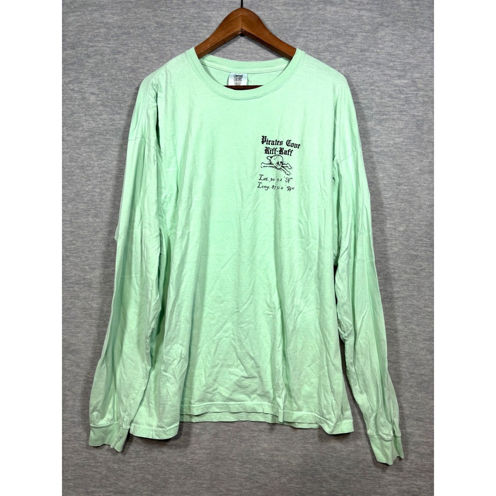 Pirates Cove Womens T-Shirt 2XL‎ Pirates Cove Riff Raff Graphic Long Sleeve